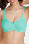 Zivame Basics Double Layered Non Wired 3/4th Coverage Sag Lift Bra - Florida Key — thumbnail 4